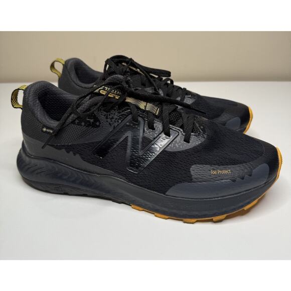 New Balance DynaSoft Nitrel v5 GTX Running Shoe Mens 12 4E Black Mesh Low Trail - Picture 3 of 11